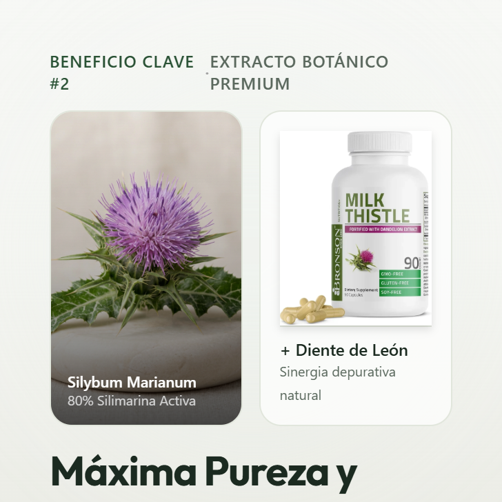 BRONSON MILK THISTLE — CARDO MARIANO
