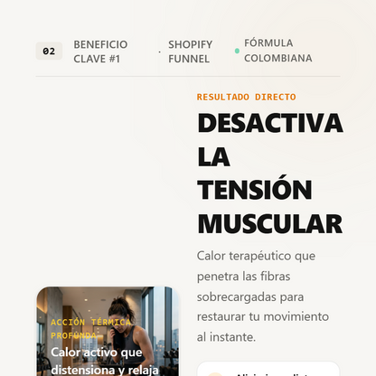 ¡Libera tu cuerpo de la tensión y vuelve a sentirte bien!  Loción Termoactiva ALLPA
